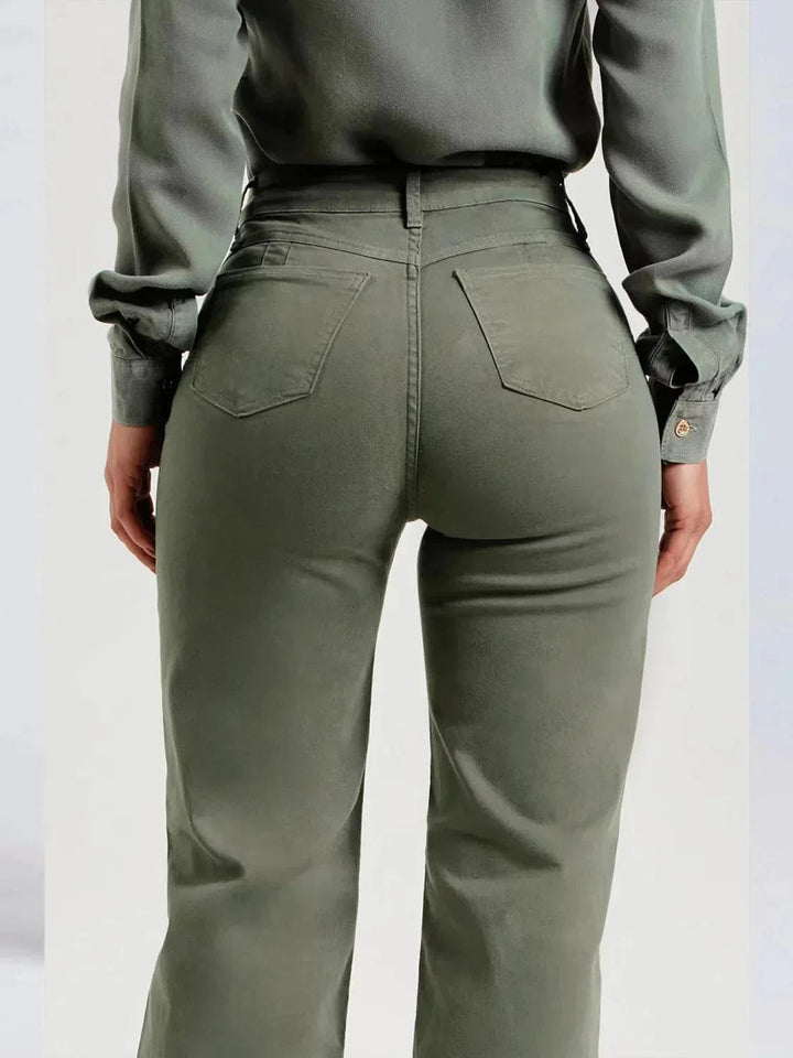 Laney Frayed Bell Bottom Jeans