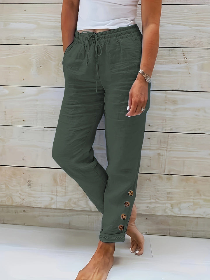 Lunaria dark green / S(36) Kiana Tailored Trousers