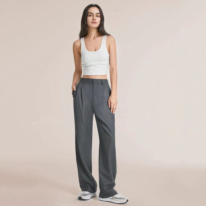 Lunaria grey / XS Ursula Wide Leg Trousers