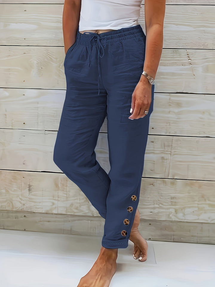 Lunaria navy blue / S(36) Kiana Tailored Trousers