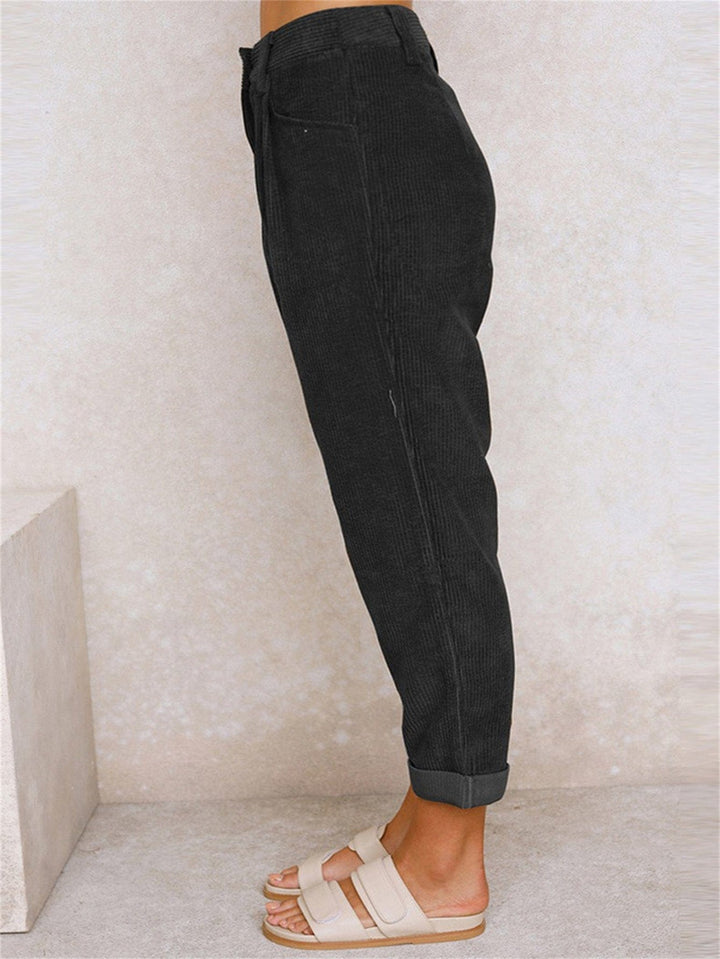 Lunaria Rowan Straight Leg Trousers for Women