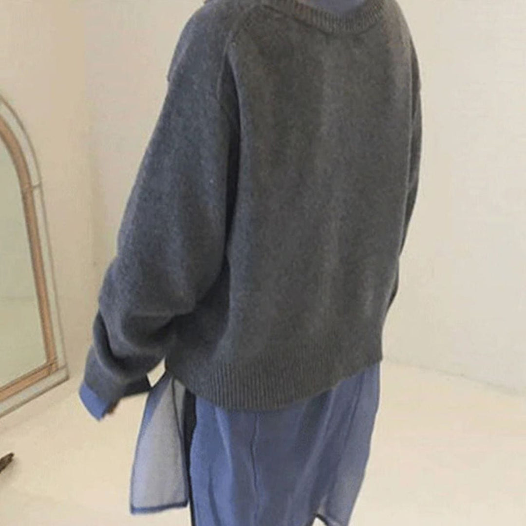 Lunaria Women Cardigan Annalise Asymmetrical Knit Cardigan For Women