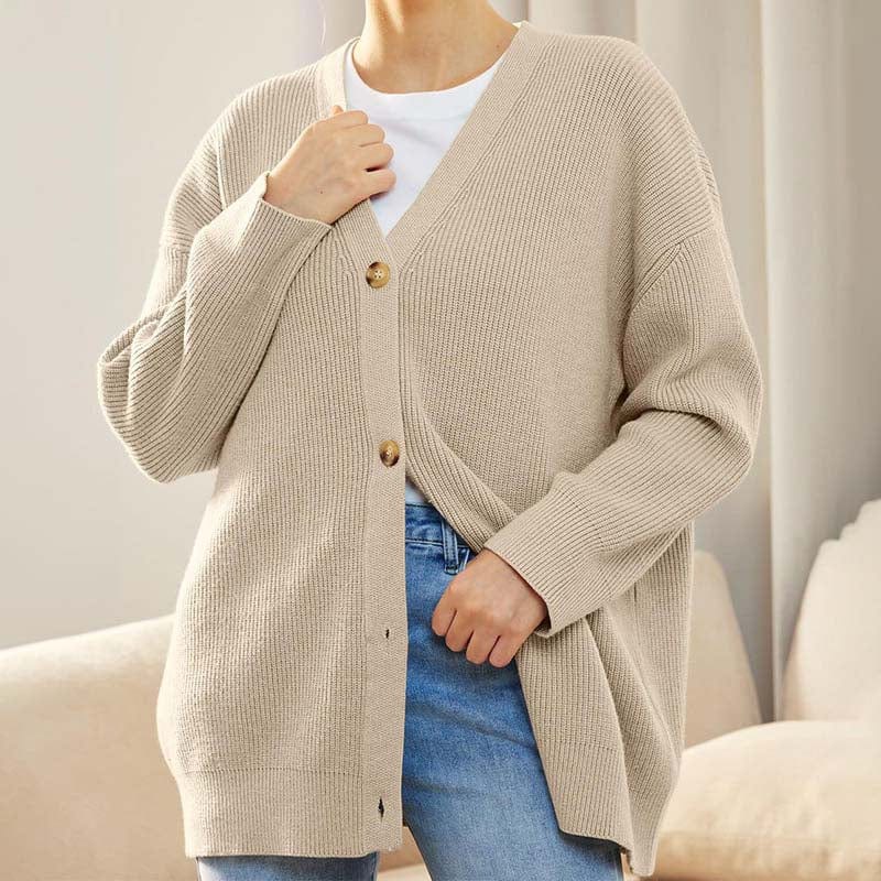 Lunaria Women Cardigan Apricots / XS Tiffany Knit Cardigan For Women