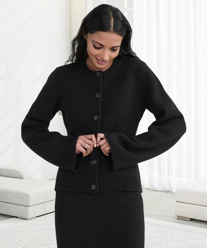 Lunaria Women Cardigan Betsy Ultra Soft Cashmere Button Cardigan For Women