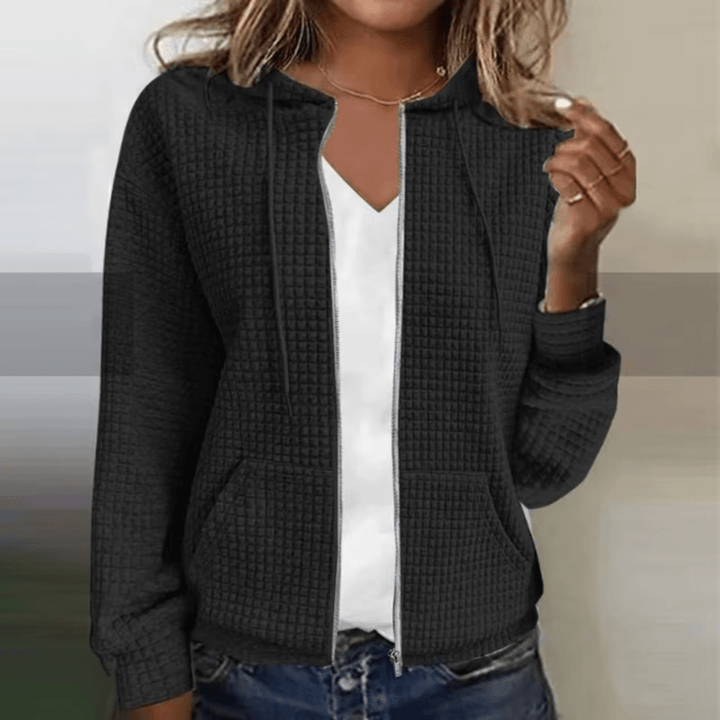 Lunaria Women Cardigan black / S Polly Elegant Long Sleeve Women's Knit Cardigan
