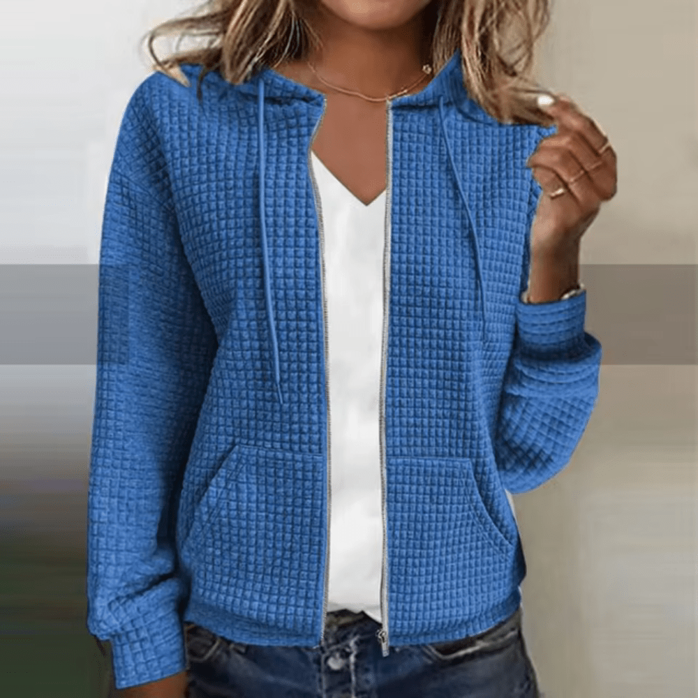 Lunaria Women Cardigan blue / S Polly Elegant Long Sleeve Women's Knit Cardigan