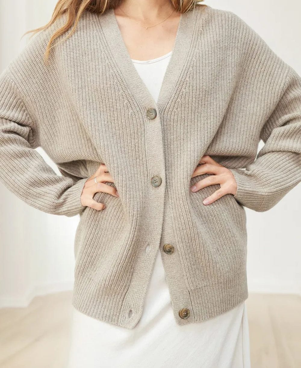 Lunaria Women Cardigan Camilla Lightweight Cashmere Cardigan For Women