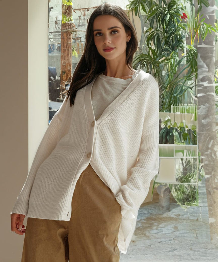 Lunaria Women Cardigan Camilla Lightweight Cashmere Cardigan For Women