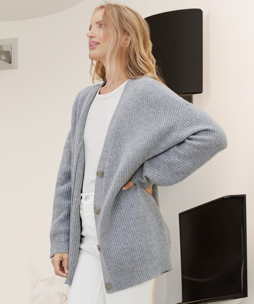 Lunaria Women Cardigan Camilla Lightweight Cashmere Cardigan For Women