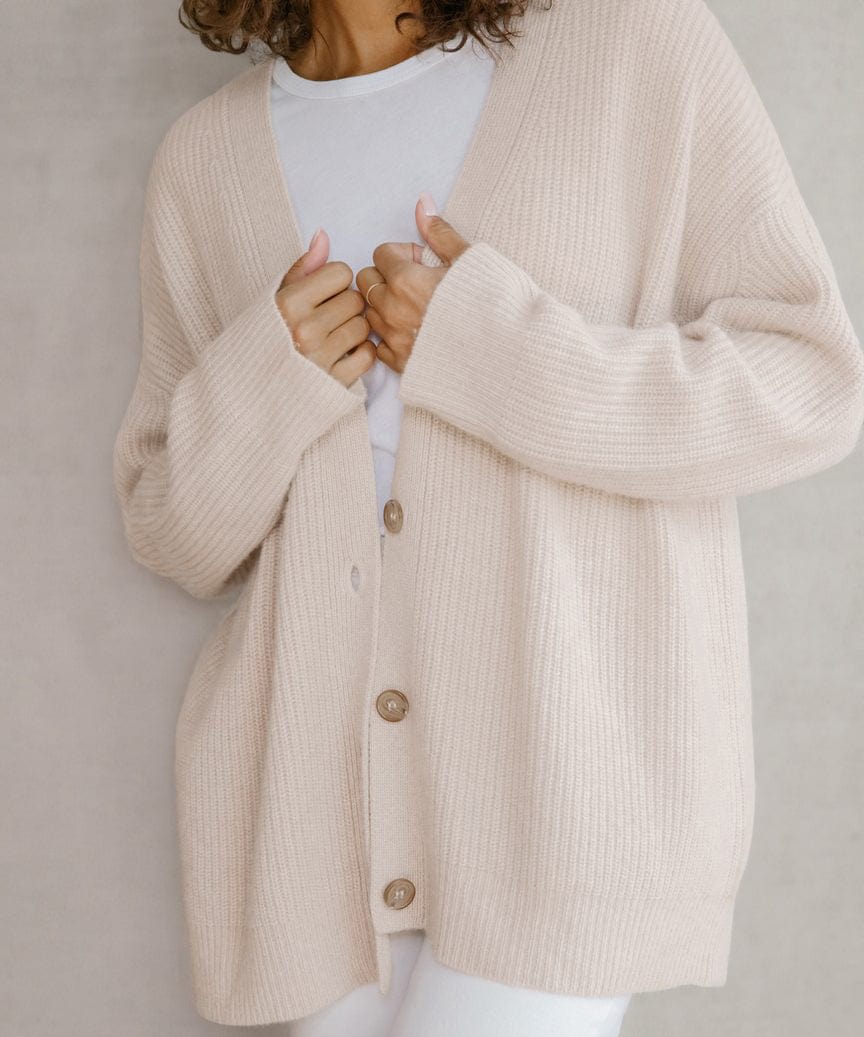 Lunaria Women Cardigan Camilla Lightweight Cashmere Cardigan For Women