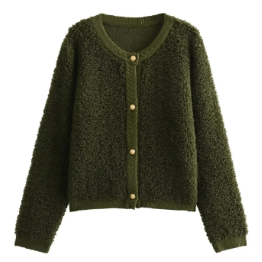 Lunaria Women Cardigan green / S Vanessa Lightweight Knit Cardigan For Women