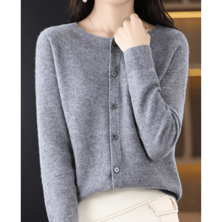 Lunaria Women Cardigan Grey / S Mia Winter Cardigan