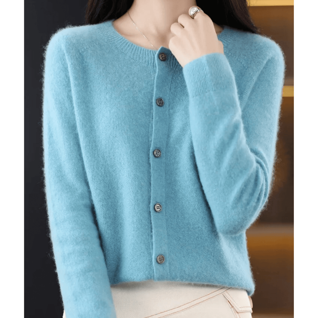 Lunaria Women Cardigan Light blue / S Mia Winter Cardigan