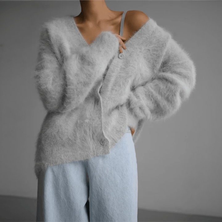 Lunaria Women Cardigan light grey / S Haley Knit Cardigan For Women
