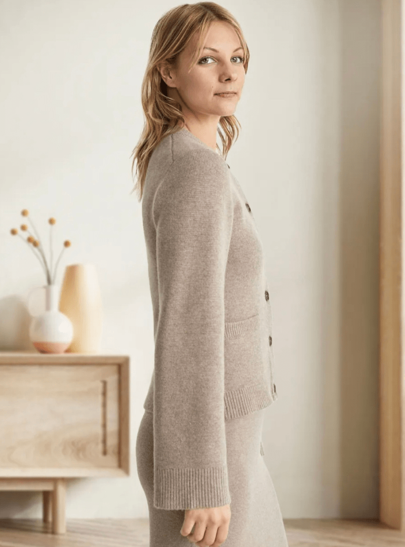 Lunaria Women Cardigan Miriam Lightweight Open Front Flared Sleeve Cardigan