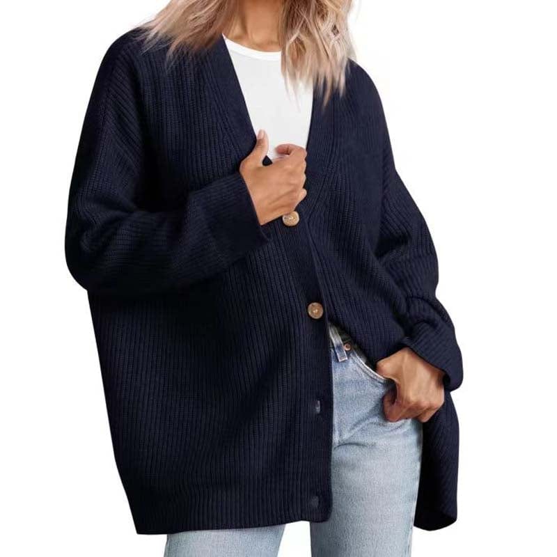 Lunaria Women Cardigan navy blue / XS Tiffany Knit Cardigan For Women