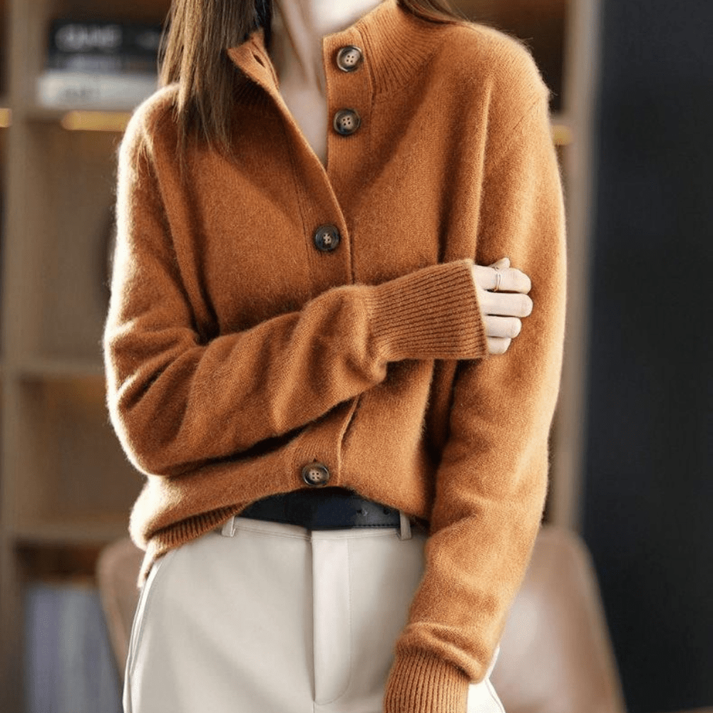 Lunaria Women Cardigan Pearl Luxe Longline Knit Cardigan For Women