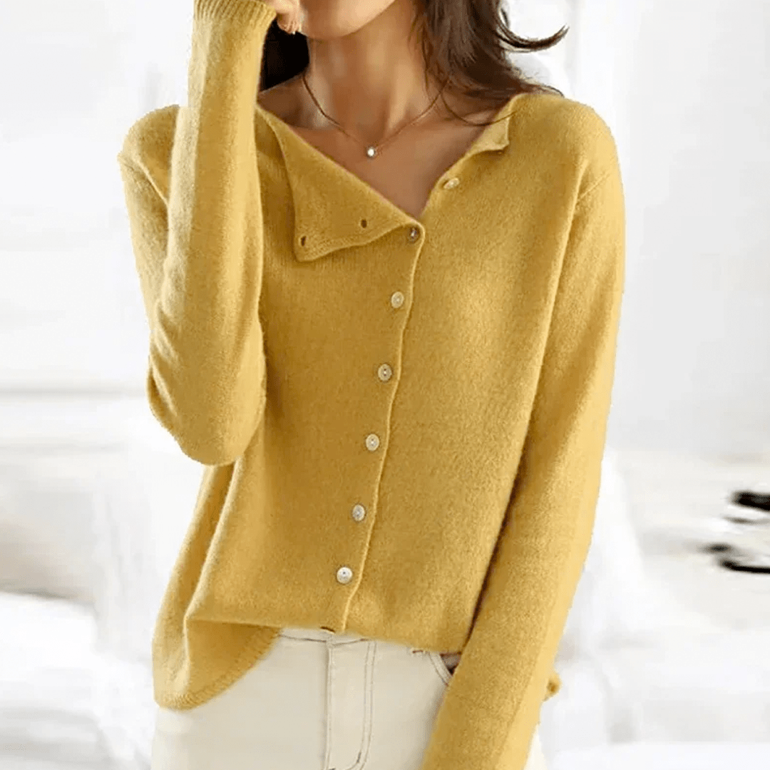 Lunaria Women Cardigan yellow / S Orla Classic Knit Cardigan