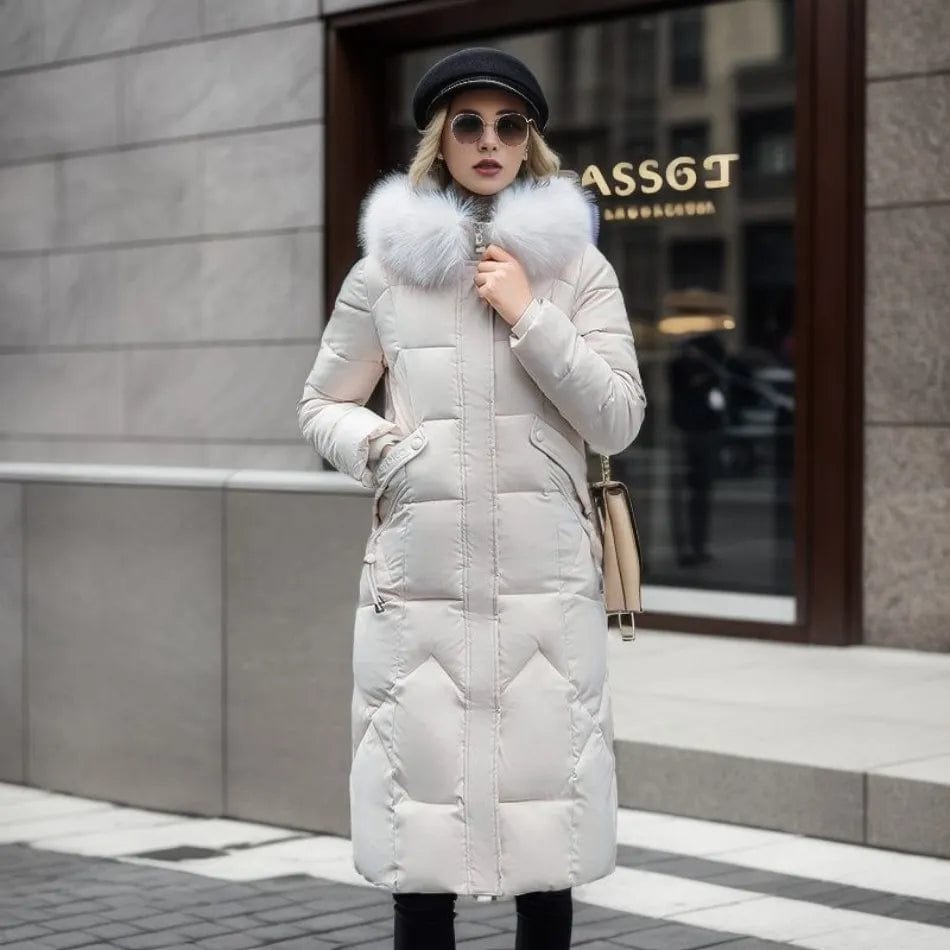 Lunaria Women Coat Christina Long Puffer Coat For Women