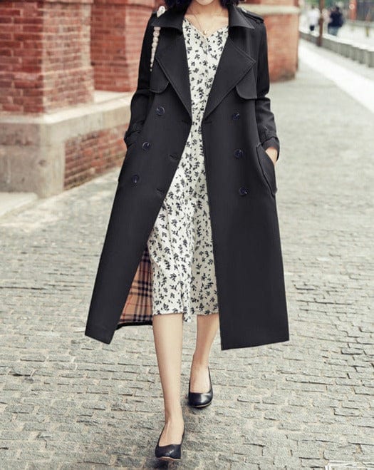 Lunaria Women Coat Dora Button Placket Coat for Women