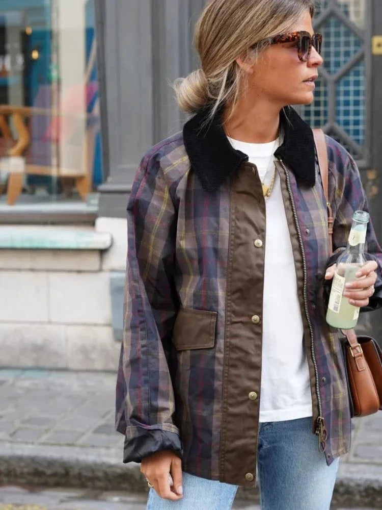 Lunaria Women Coat McCarthy Coat With Patch Pocket Detail