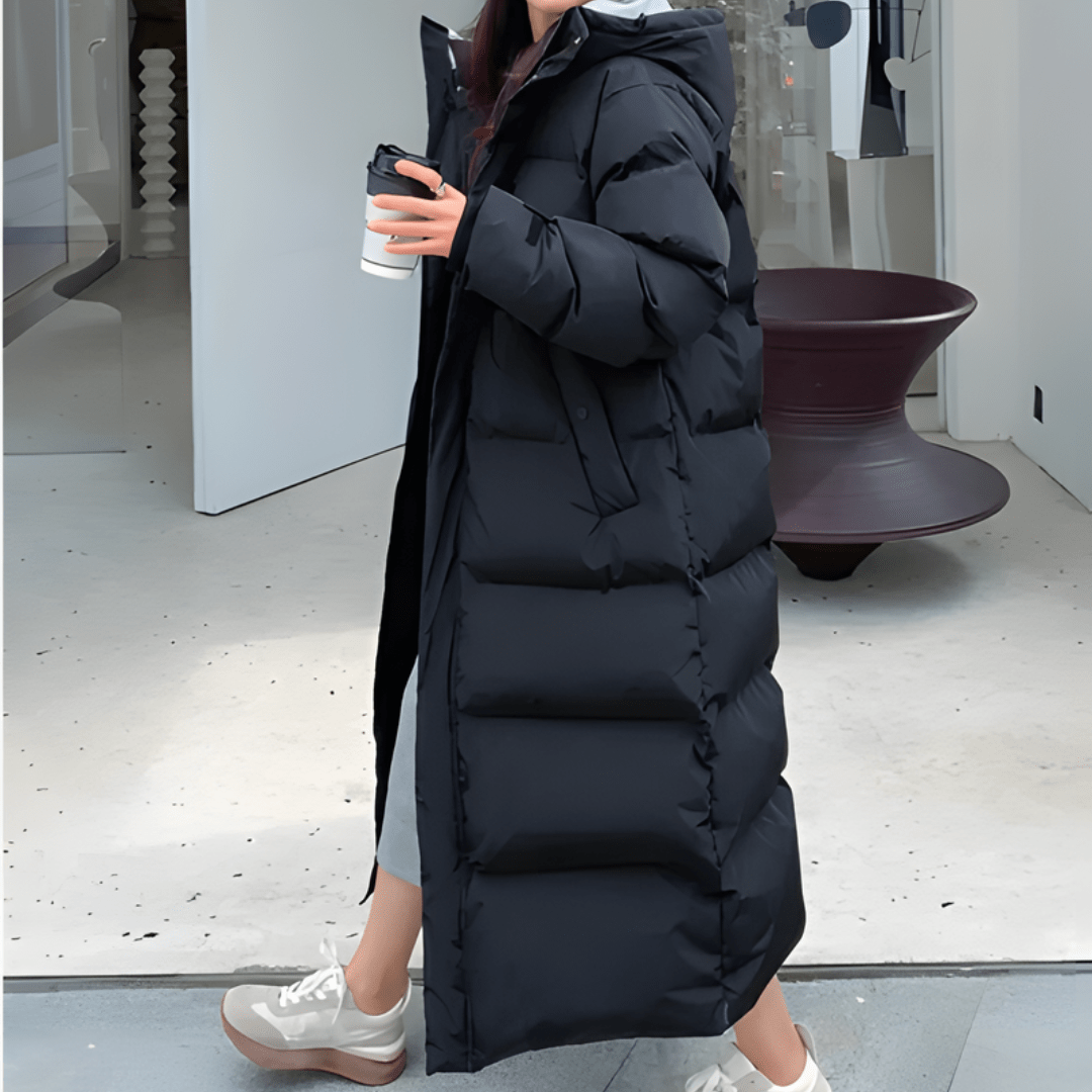 Lunaria Women Coat Tierney Long Puffer Coat With Insulated Design