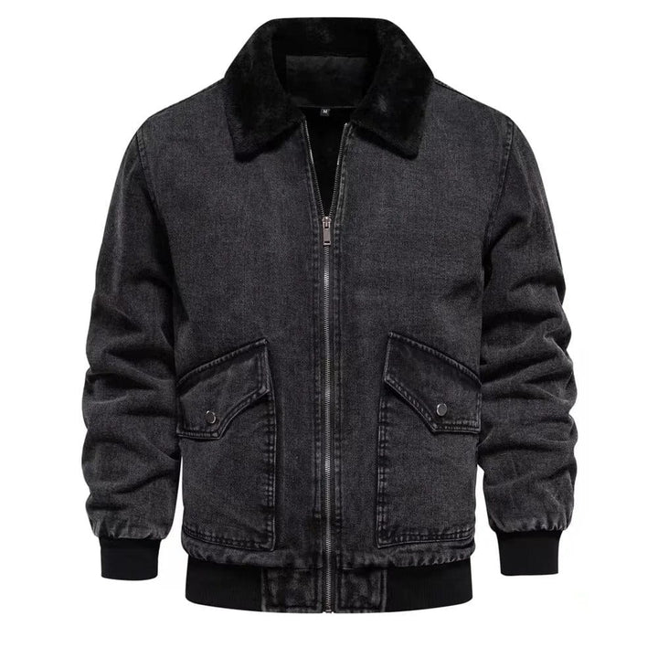 Lunaria Women Jacket Classic black / S Irene Sherpa-Lined Denim Jacket