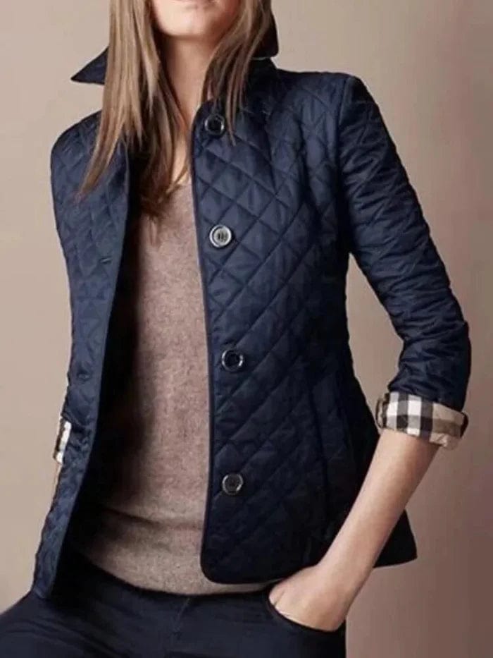 Lunaria Women Jacket Cynthia Quilted Button Jacket