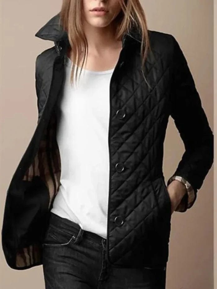Lunaria Women Jacket Cynthia Quilted Button Jacket