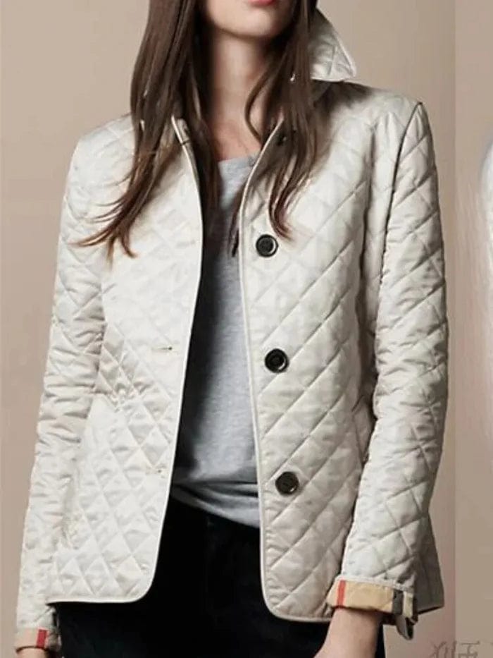 Lunaria Women Jacket Cynthia Quilted Button Jacket
