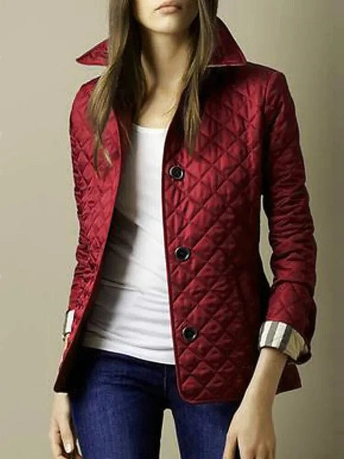 Lunaria Women Jacket Cynthia Quilted Button Jacket