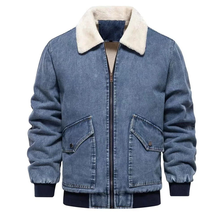 Lunaria Women Jacket Denim blue / S Irene Sherpa-Lined Denim Jacket