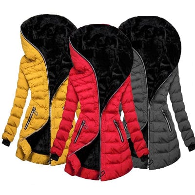Lunaria Women Jacket Melissa Women Puffer Zip Winter Jacket