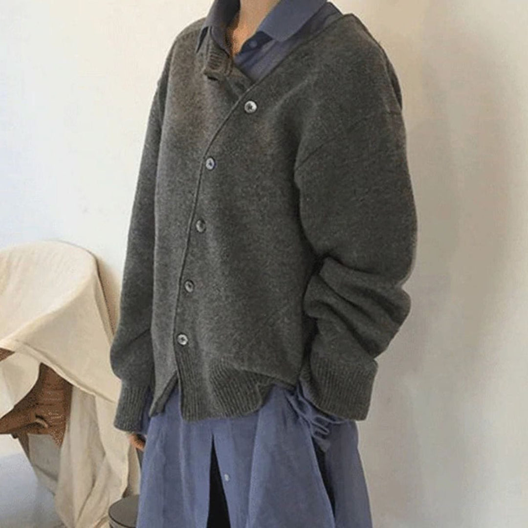 Lunaria Women Jacket Pippa Cashmere Wrap Jacket With Button Detail