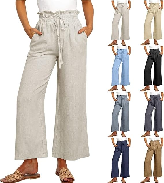 Lunaria Women Trouser Jordyn Comfortable Summer Trousers