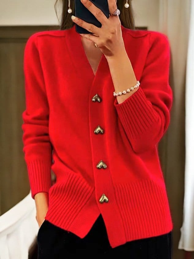 Lunaria Women Vest red / S Giselle Elegant Vest For Women