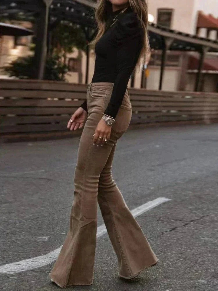 Tatum Flared Corduroy Trousers