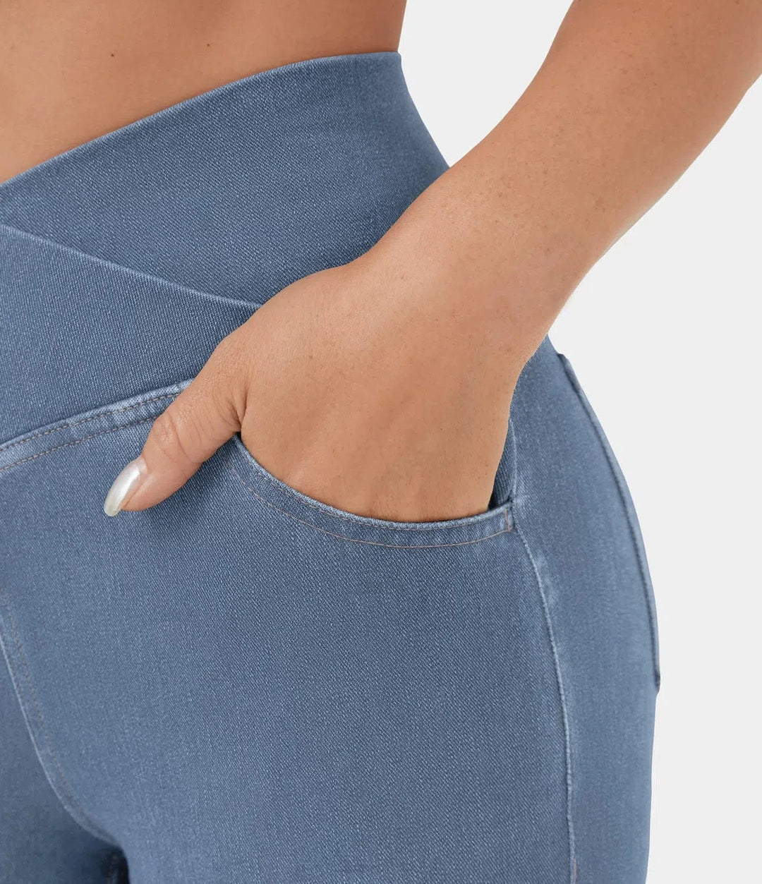 Tamsyn High-Waist Retro Flare Trousers
